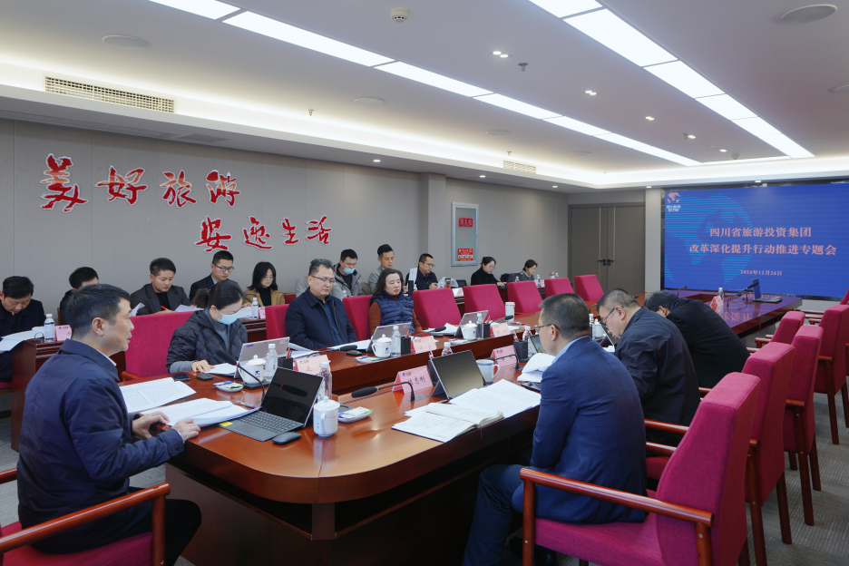 省尊龙集团召开改革深化提升行动推进专题会议
